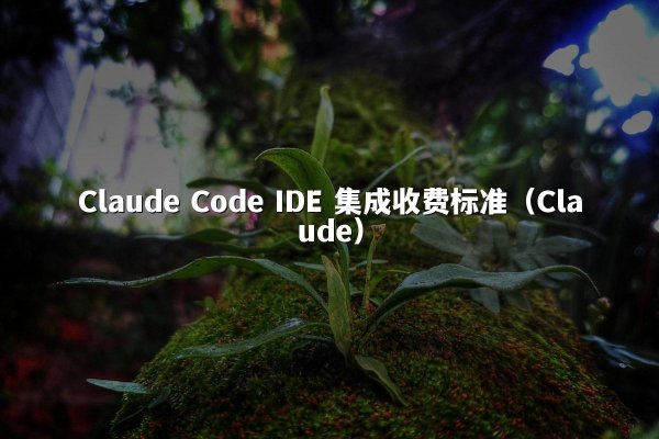Claude Code IDE 集成收费标准（Claude）