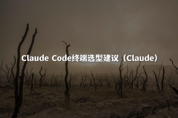 Claude Code终端选型建议（Claude）