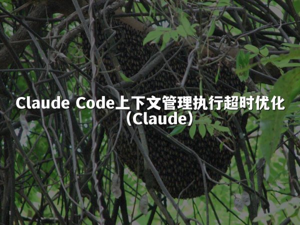 Claude Code上下文管理执行超时优化（Claude）