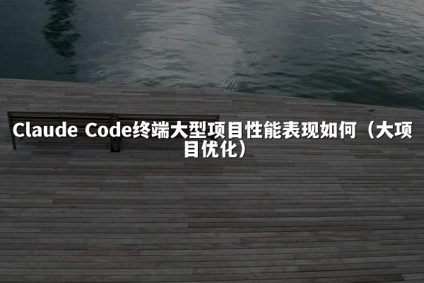 Claude Code终端大型项目性能表现如何（大项目优化）