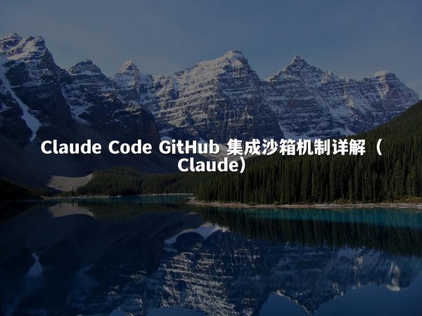 Claude Code GitHub 集成沙箱机制详解（Claude）