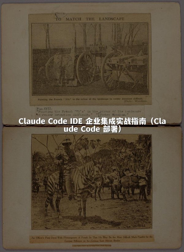Claude Code IDE 企业集成实战指南（Claude Code 部署）