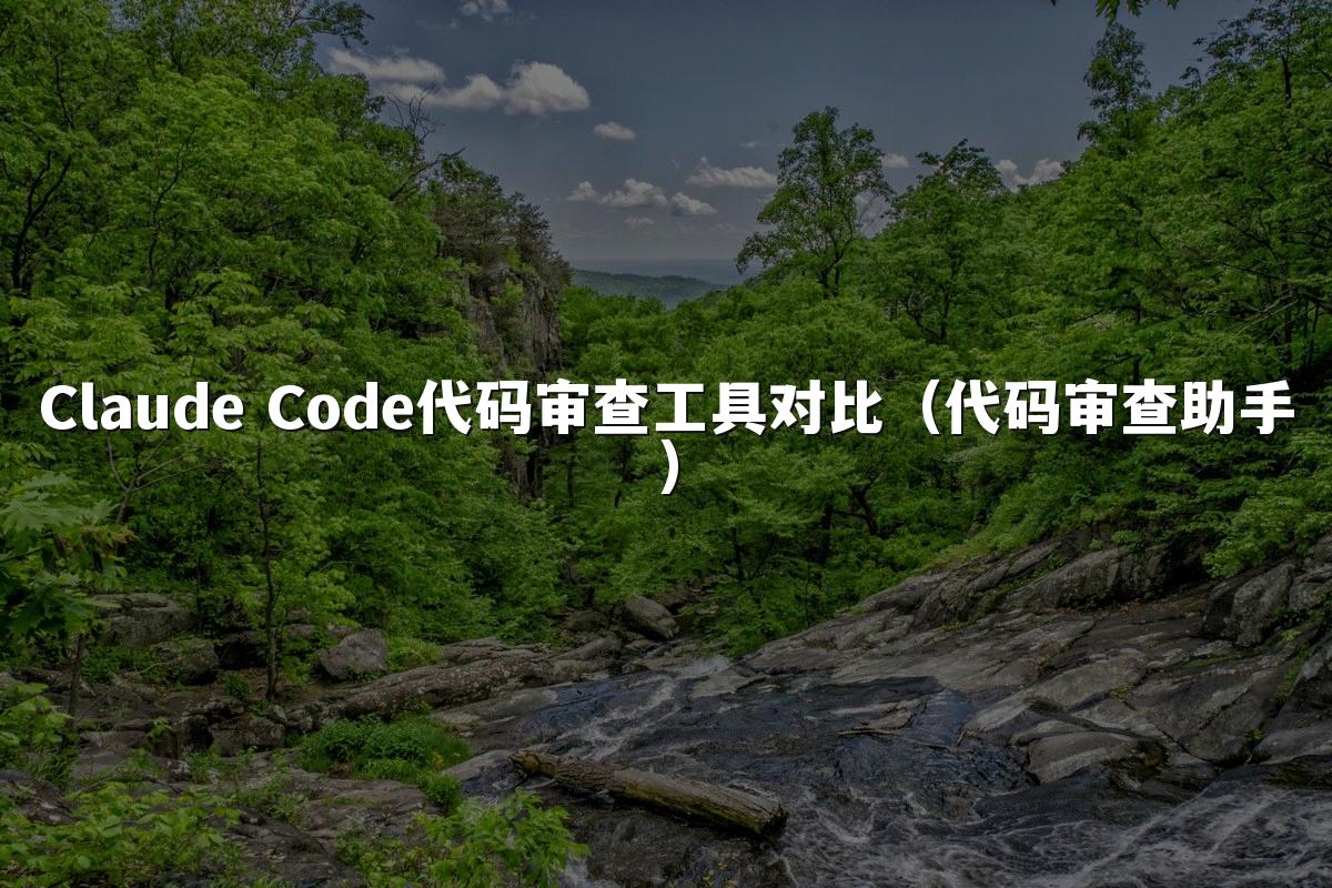 Claude Code代码审查工具对比（代码审查助手）