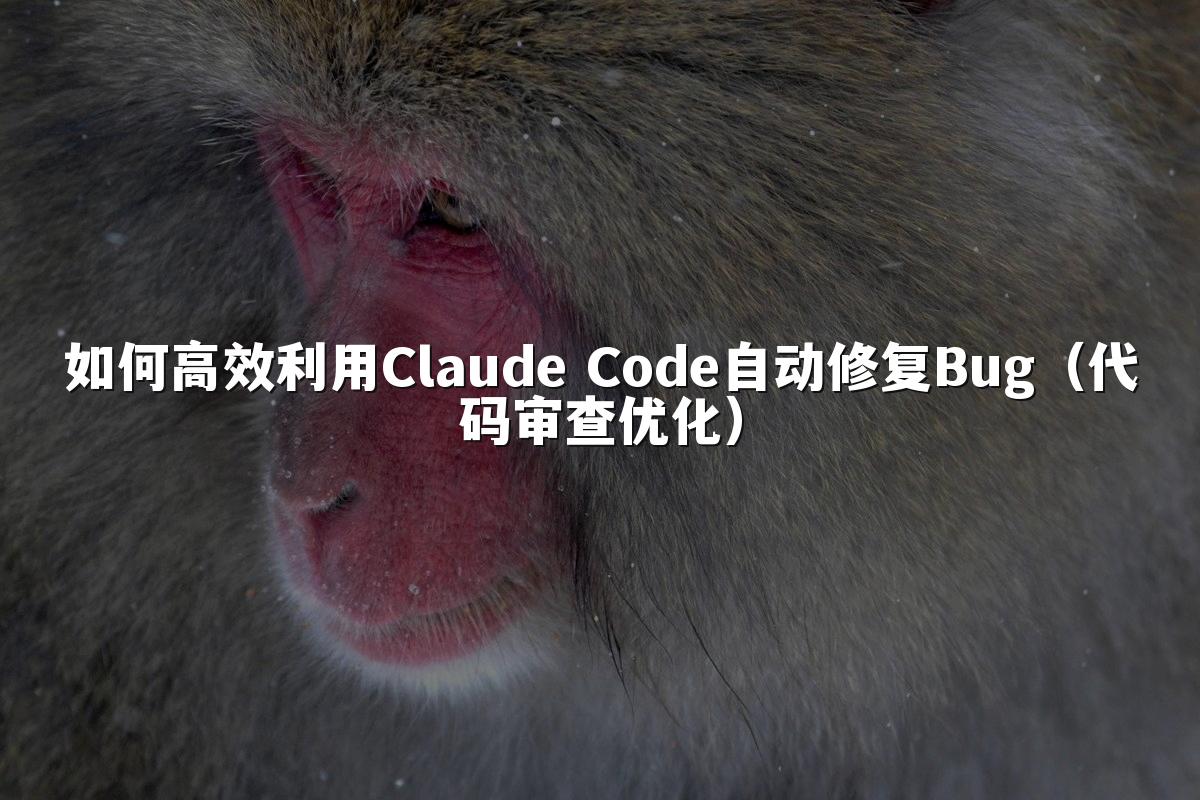 如何高效利用Claude Code自动修复Bug（代码审查优化）