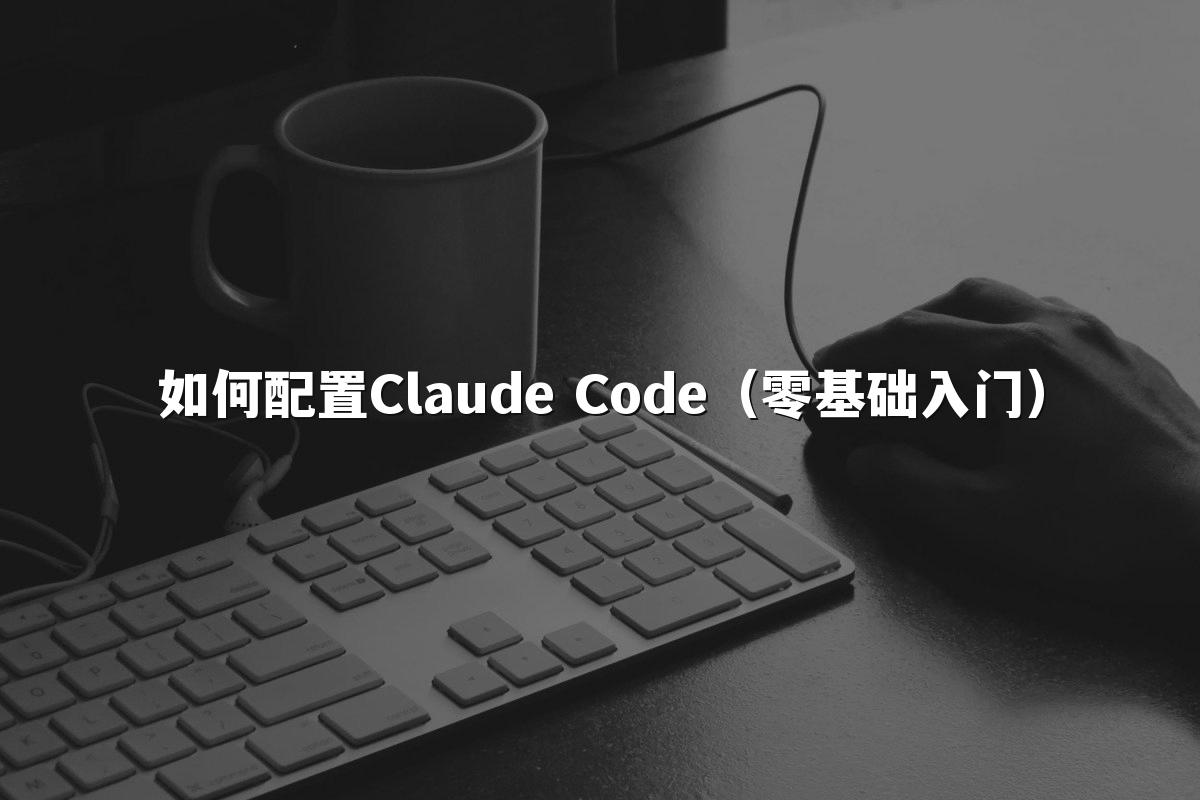 如何配置Claude Code（零基础入门）