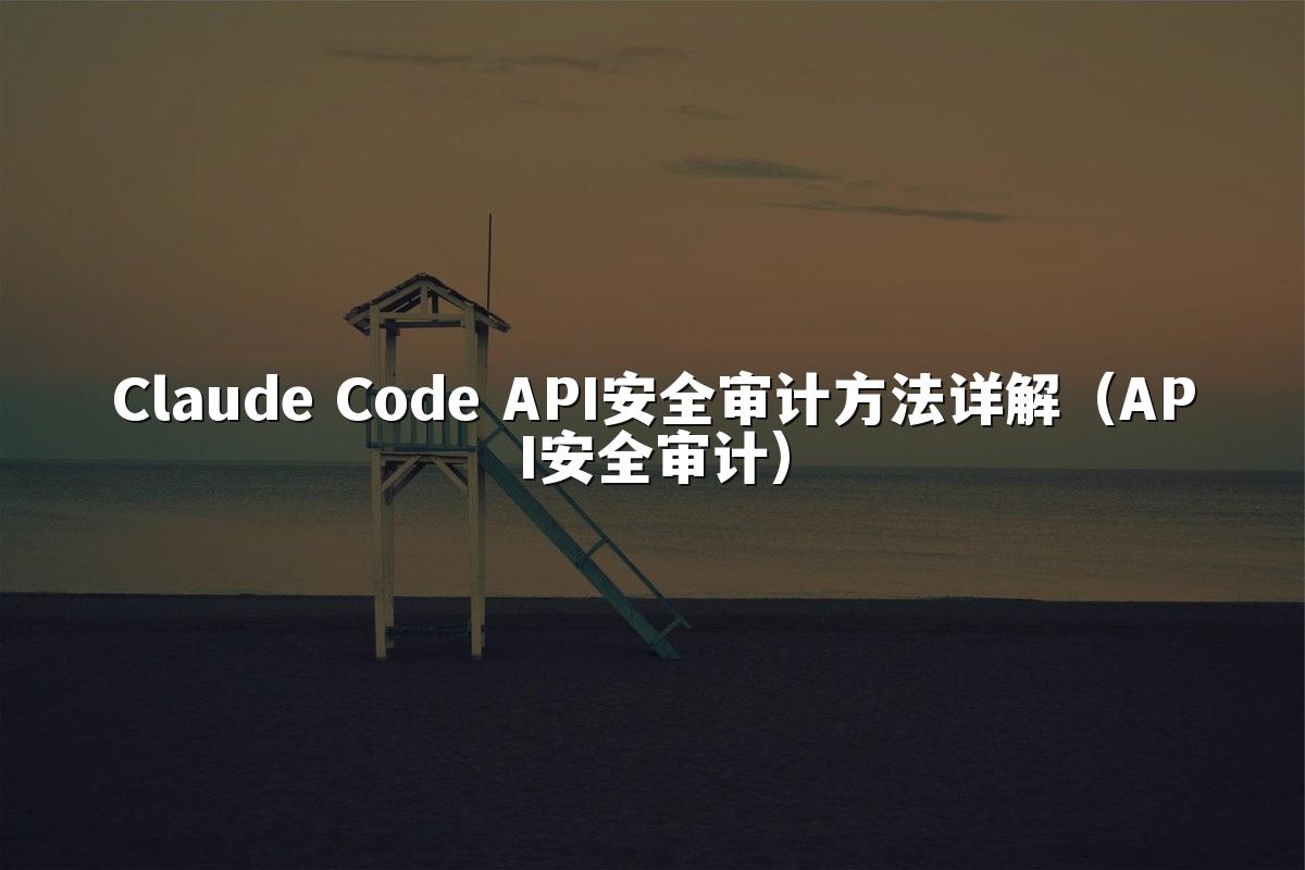 Claude Code API安全审计方法详解（API安全审计）