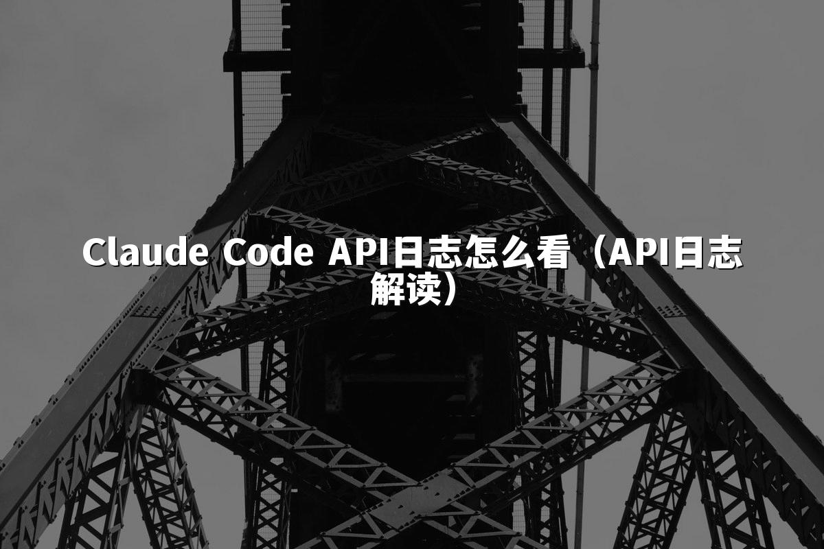 Claude Code API日志怎么看(API日志解读)