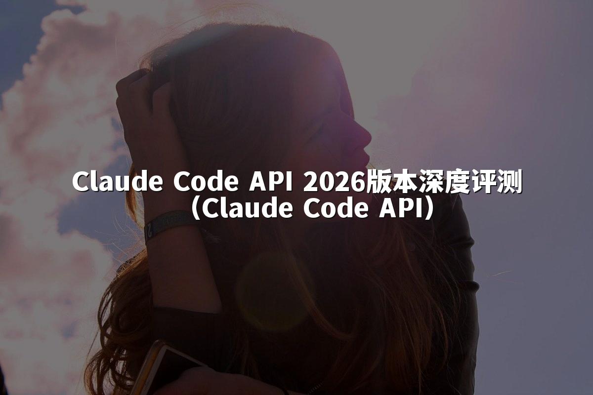 Claude Code API 2026版本深度评测（Claude Code API）