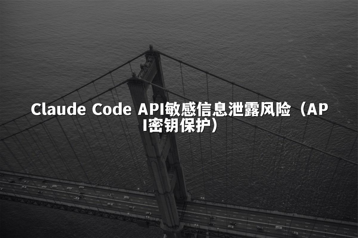 Claude Code API敏感信息泄露风险（API密钥保护）
