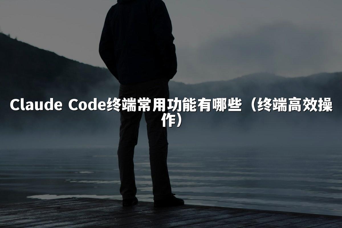 Claude Code终端常用功能有哪些（终端高效操作）