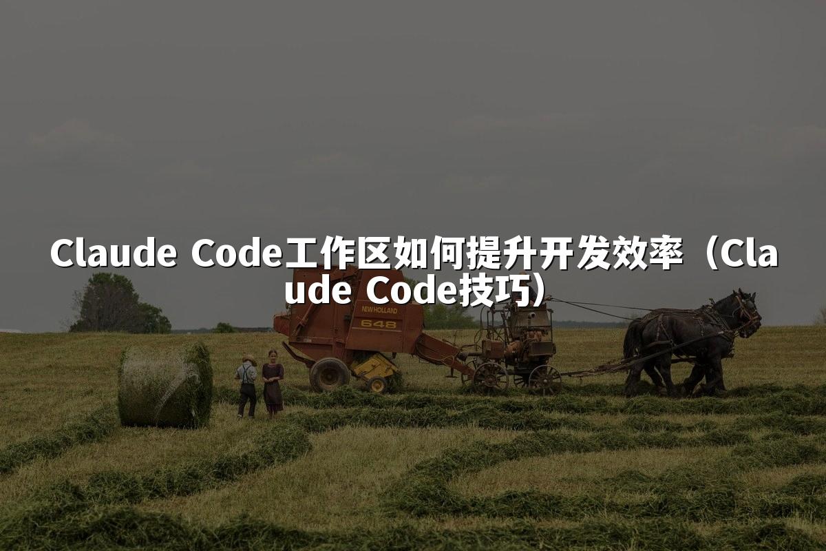 Claude Code工作区如何提升开发效率（Claude Code技巧）