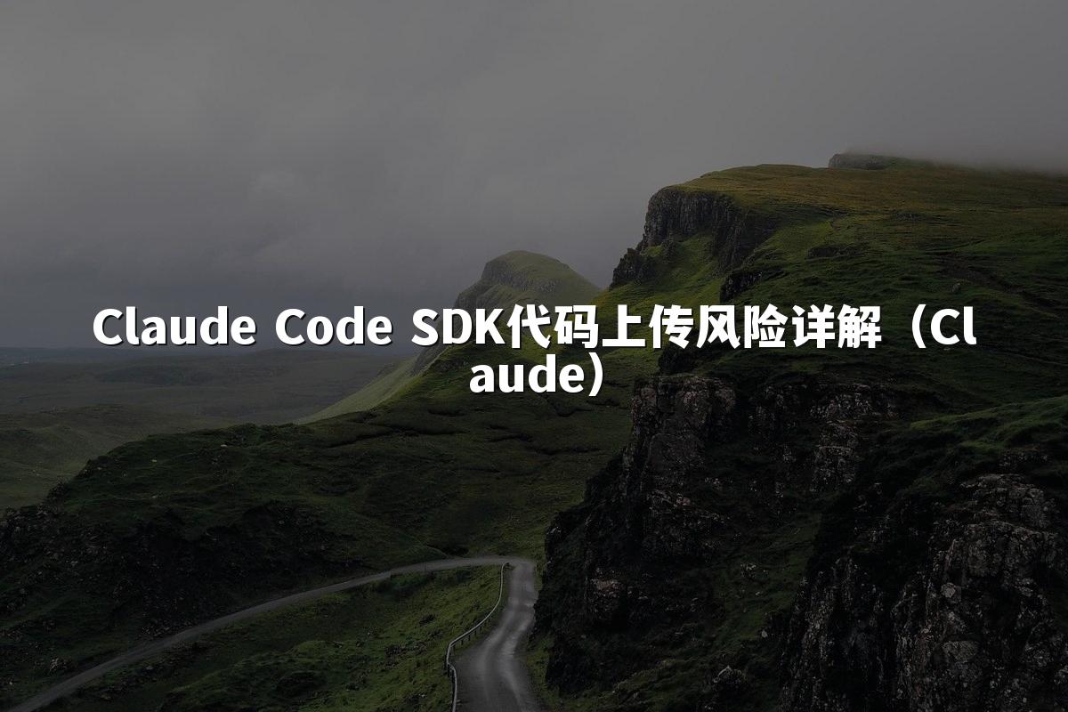 Claude Code SDK代码上传风险详解（Claude）
