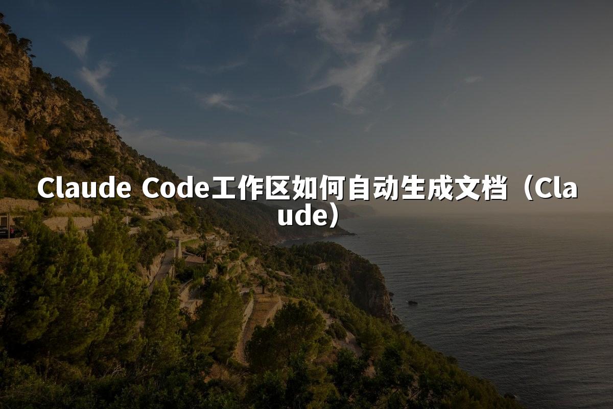Claude Code工作区如何自动生成文档（Claude）