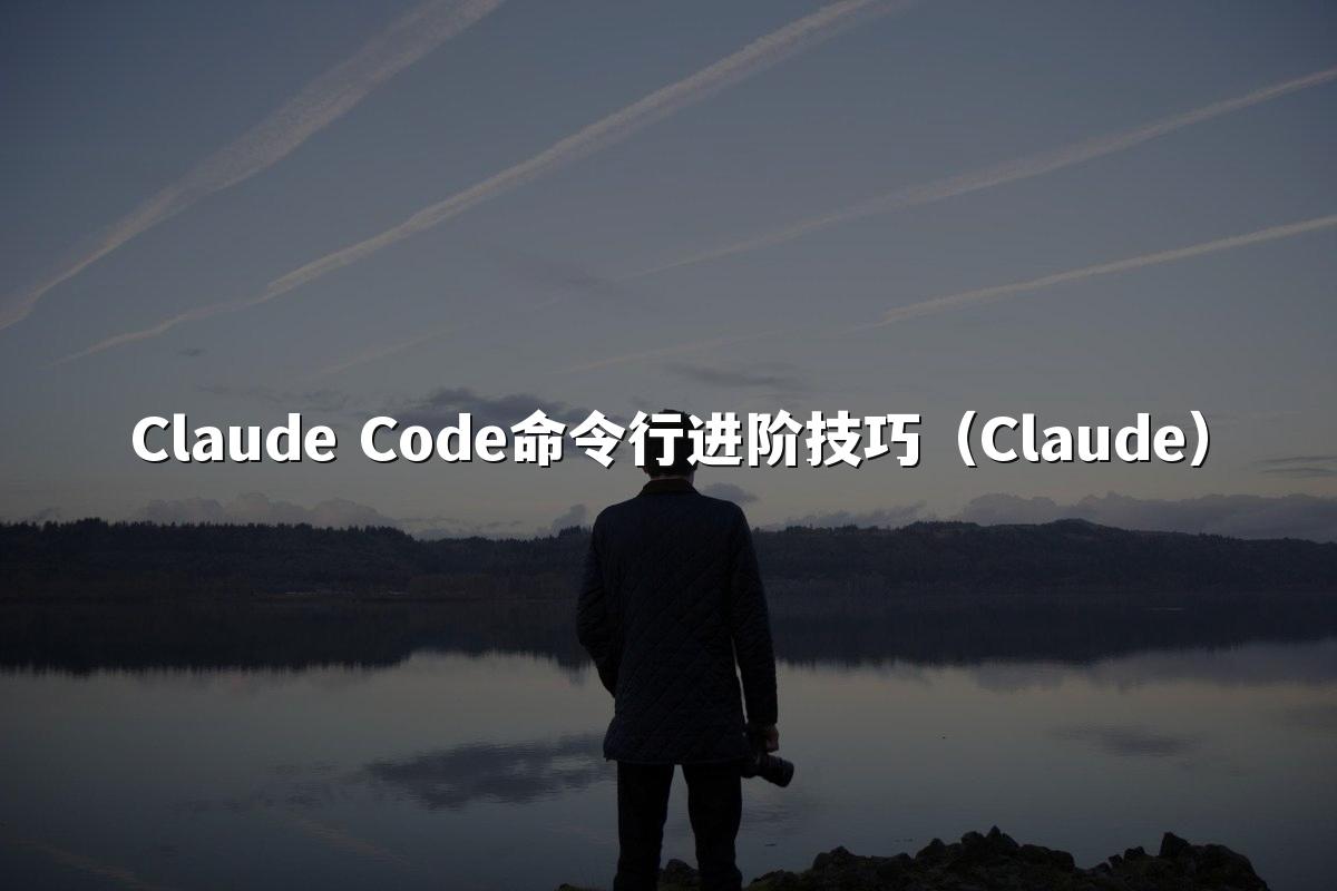 Claude Code命令行进阶技巧（Claude）