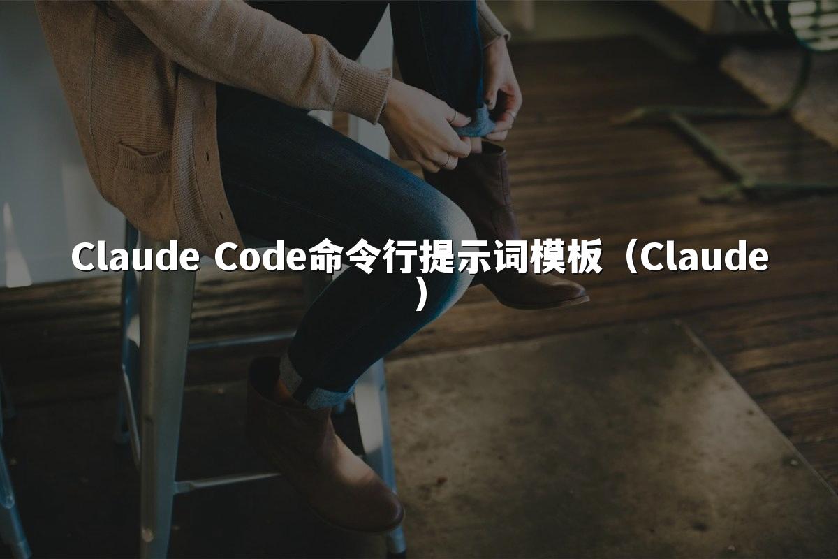 Claude Code命令行提示词模板（Claude）