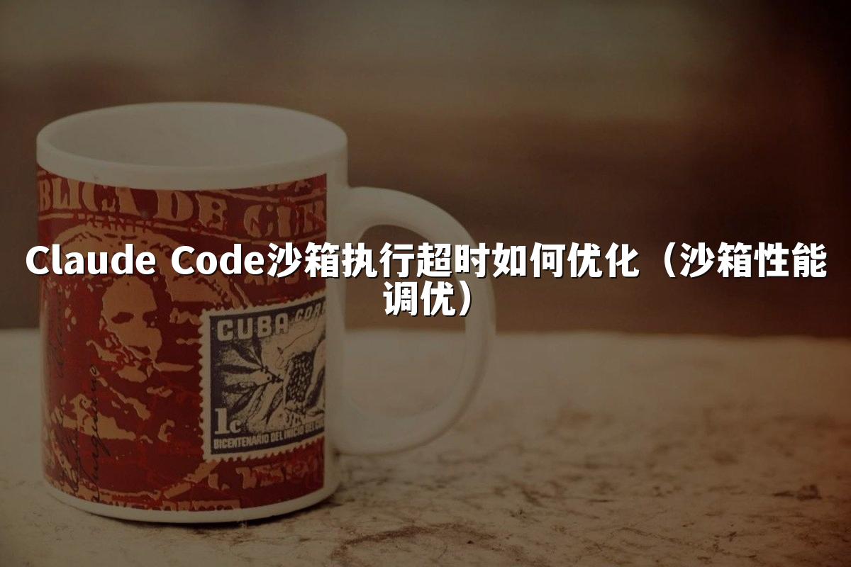 Claude Code沙箱执行超时如何优化（沙箱性能调优）