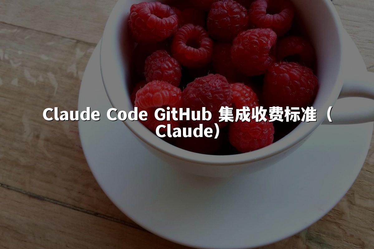 Claude Code GitHub 集成收费标准（Claude）