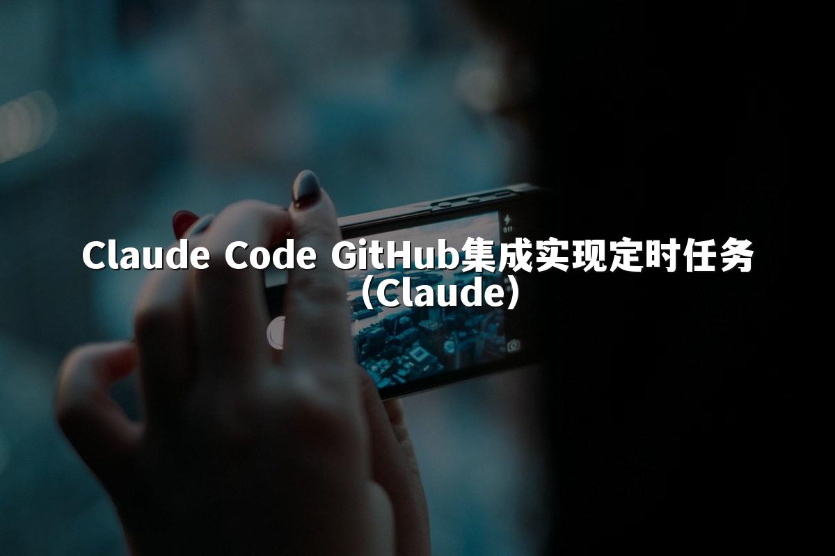Claude Code GitHub集成实现定时任务(Claude)