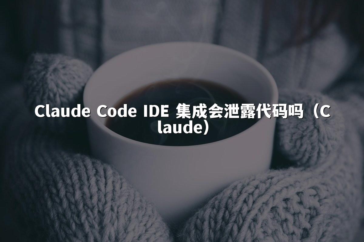 Claude Code IDE 集成会泄露代码吗(Claude)