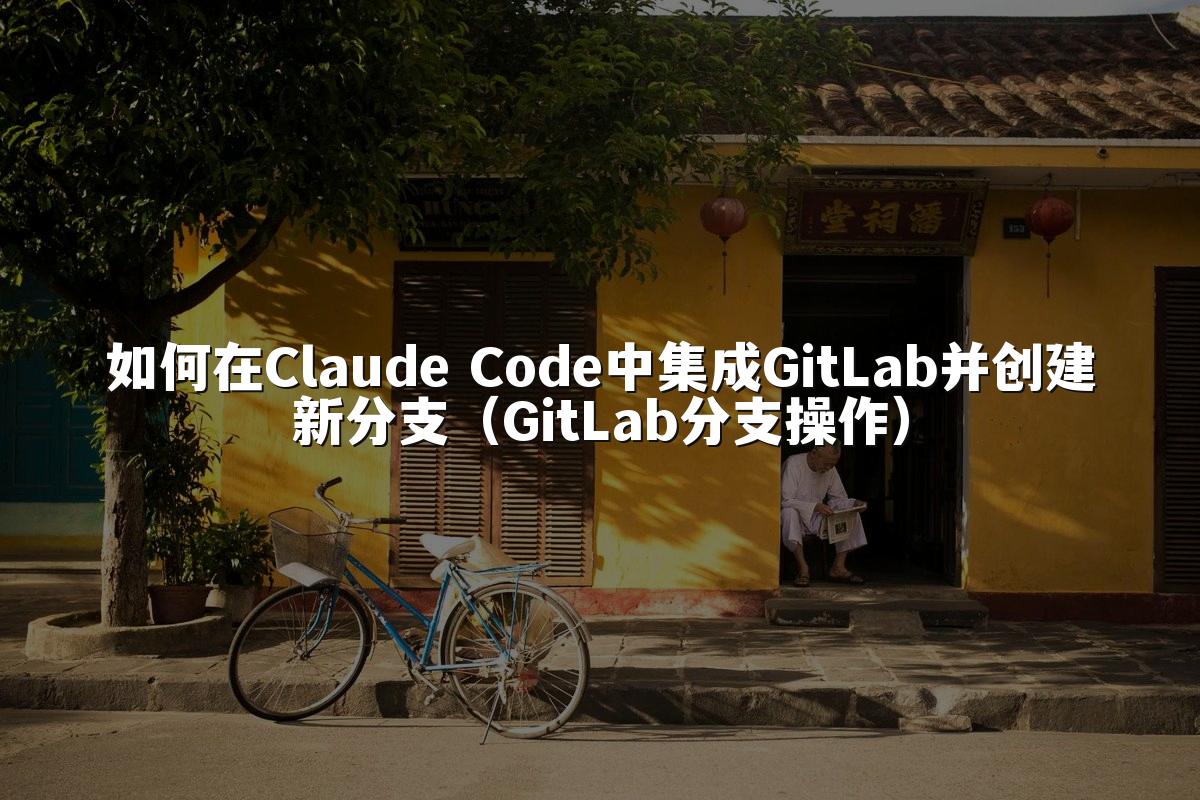 如何在Claude Code中集成GitLab并创建新分支(GitLab分支操作)