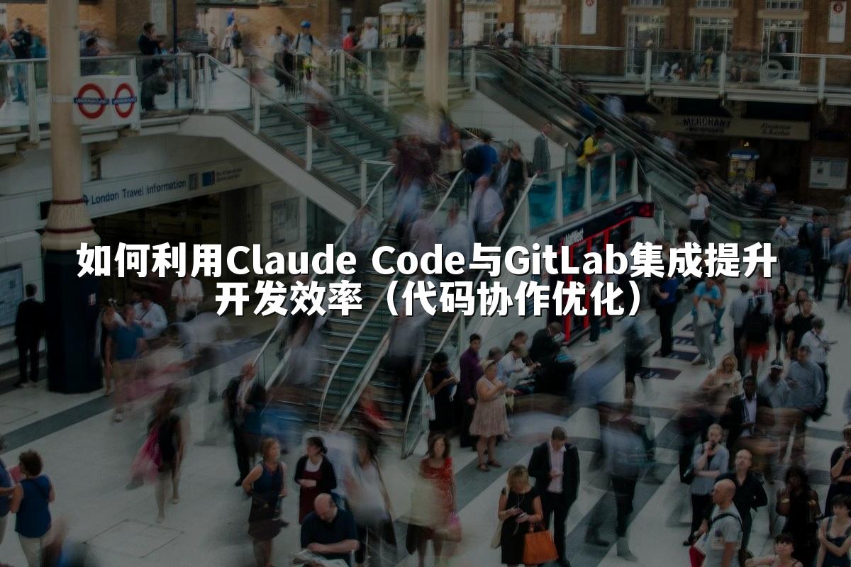 如何利用Claude Code与GitLab集成提升开发效率(代码协作优化)