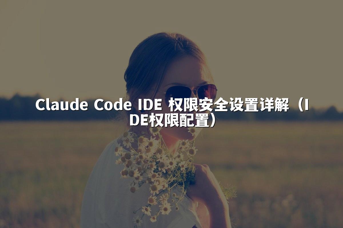Claude Code IDE 权限安全设置详解(IDE权限配置)