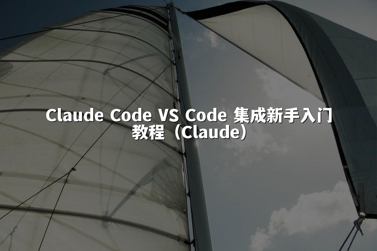 Claude Code VS Code 集成新手入门教程(Claude)