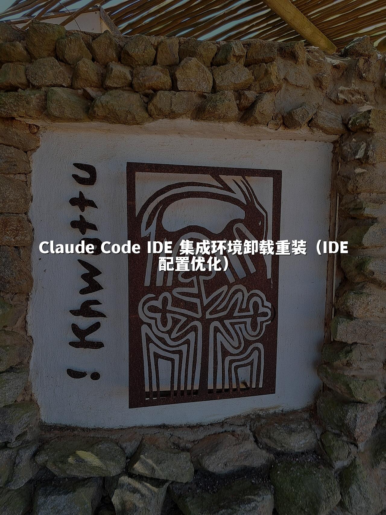 Claude Code IDE 集成环境卸载重装（IDE配置优化）