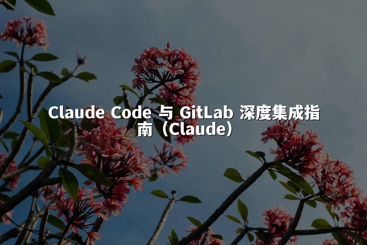 Claude Code 与 GitLab 深度集成指南(Claude)