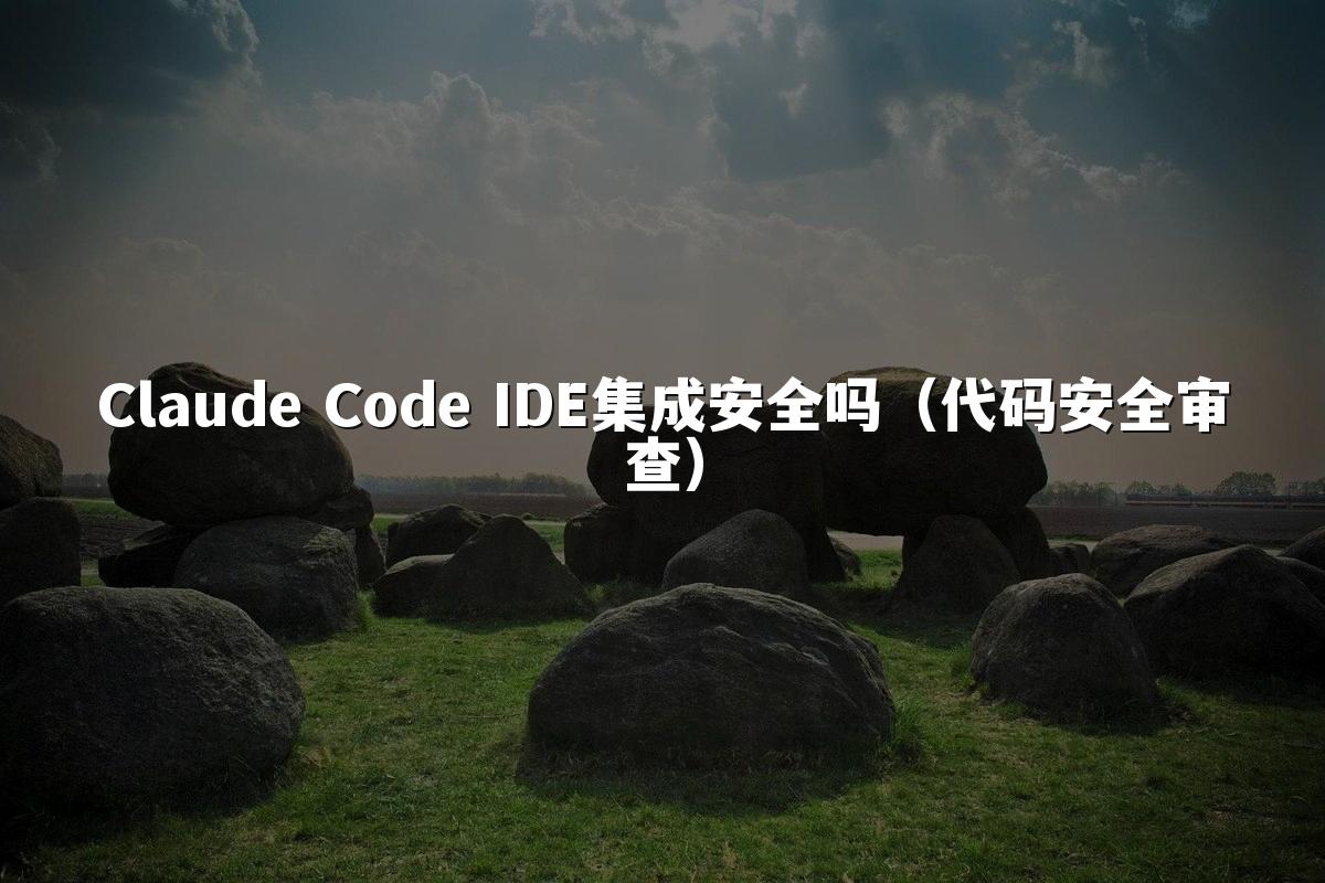 Claude Code IDE集成安全吗(代码安全审查)