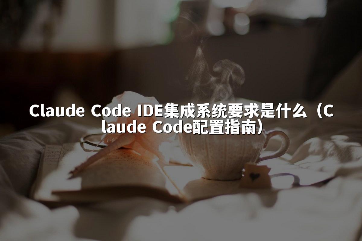 Claude Code IDE集成系统要求是什么(Claude Code配置指南)