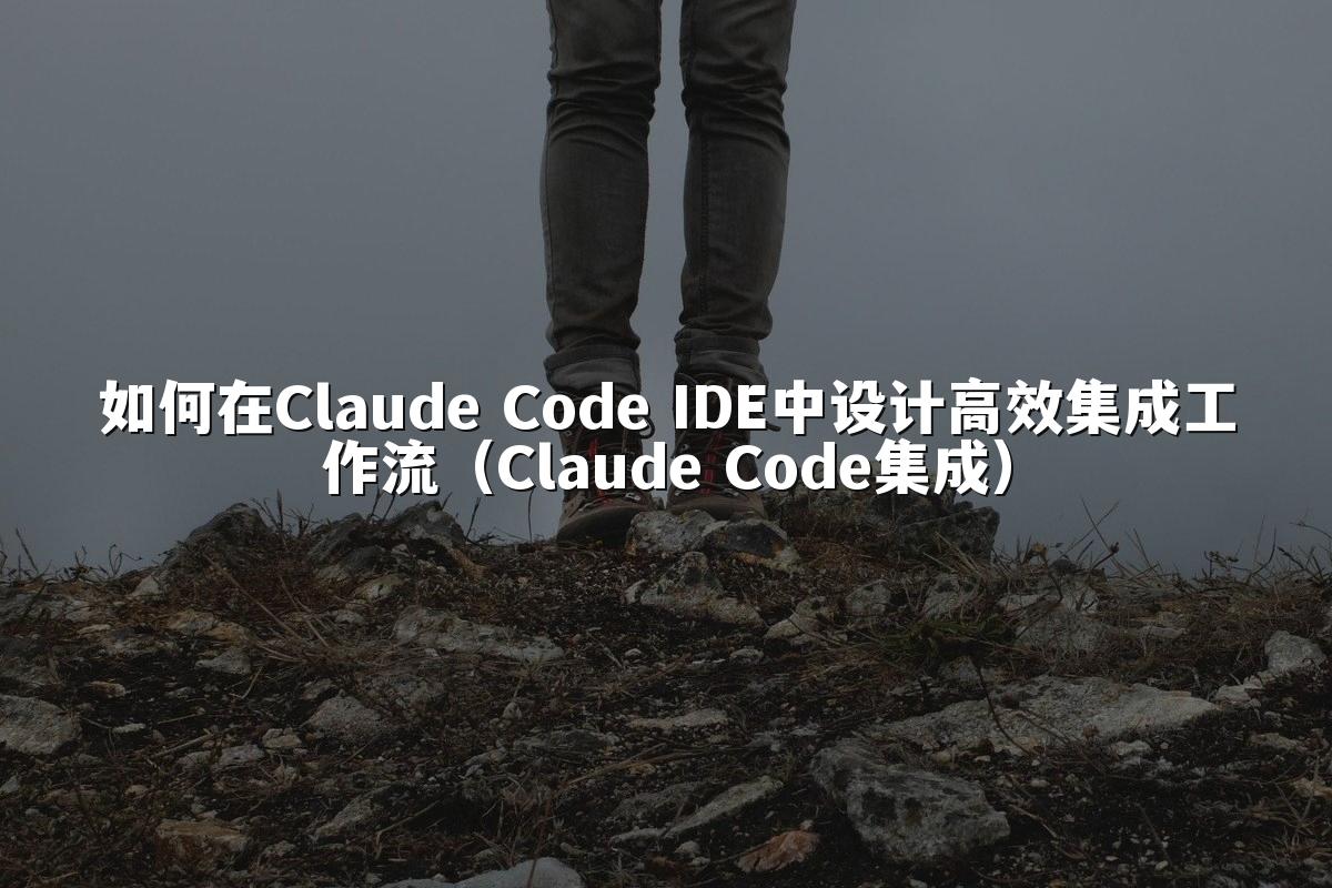 如何在Claude Code IDE中设计高效集成工作流（Claude Code集成）