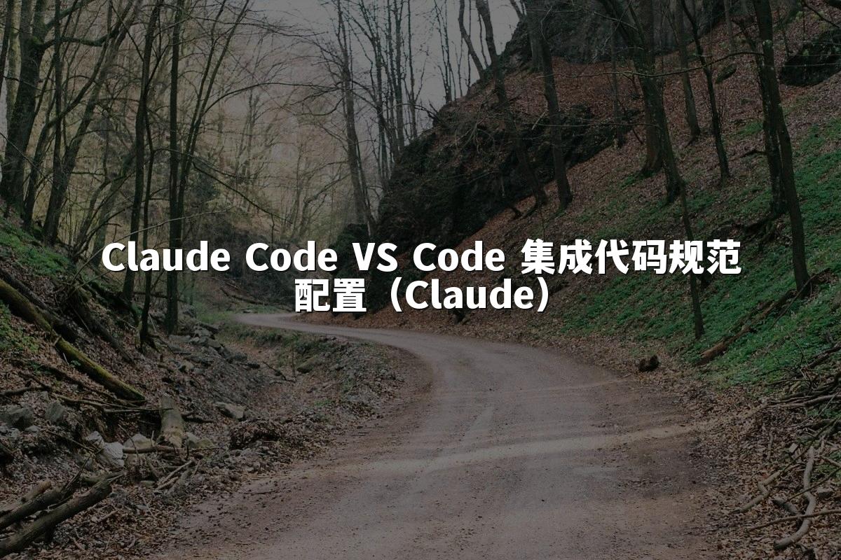 Claude Code VS Code 集成代码规范配置（Claude）