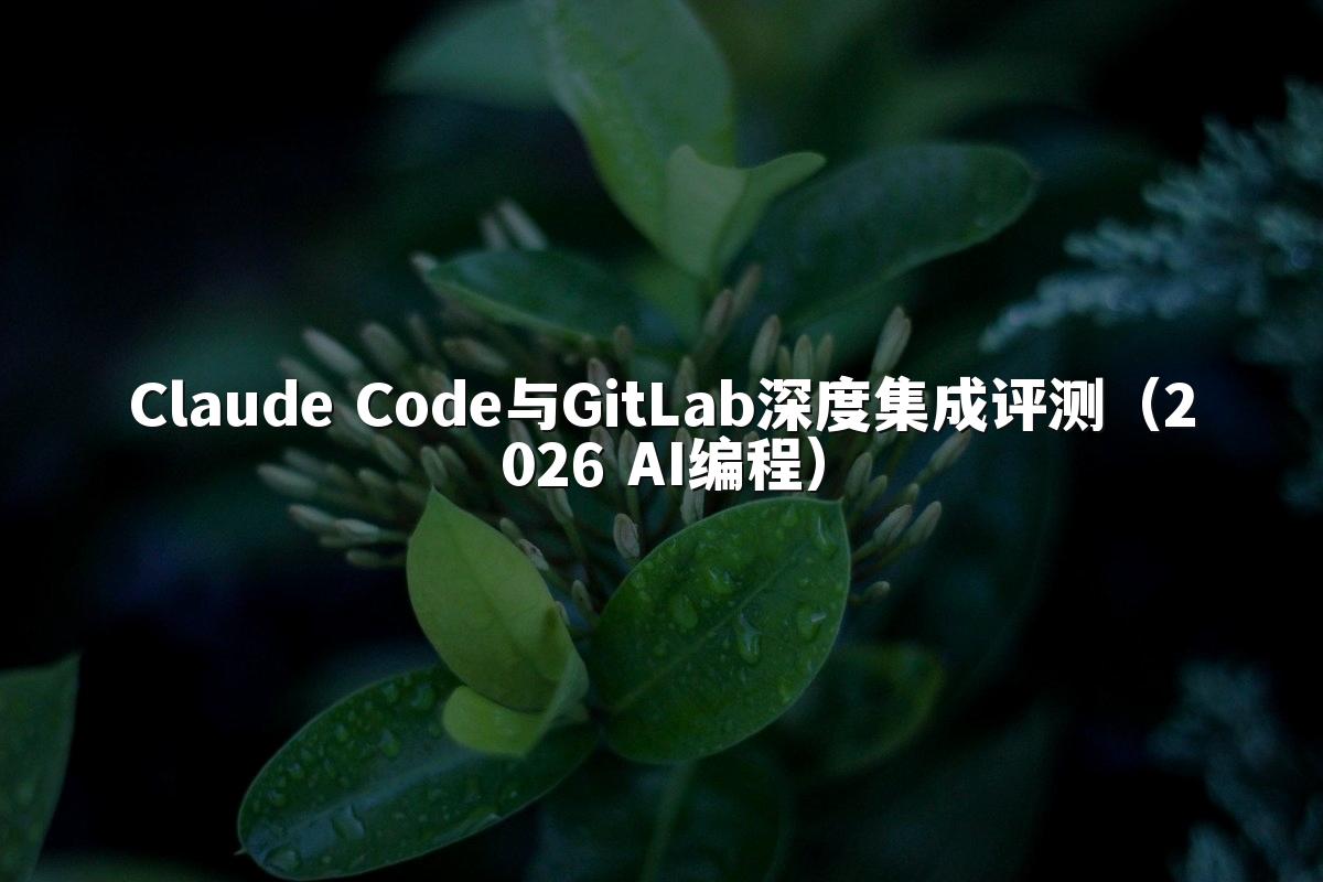 Claude Code与GitLab深度集成评测（2026 AI编程）