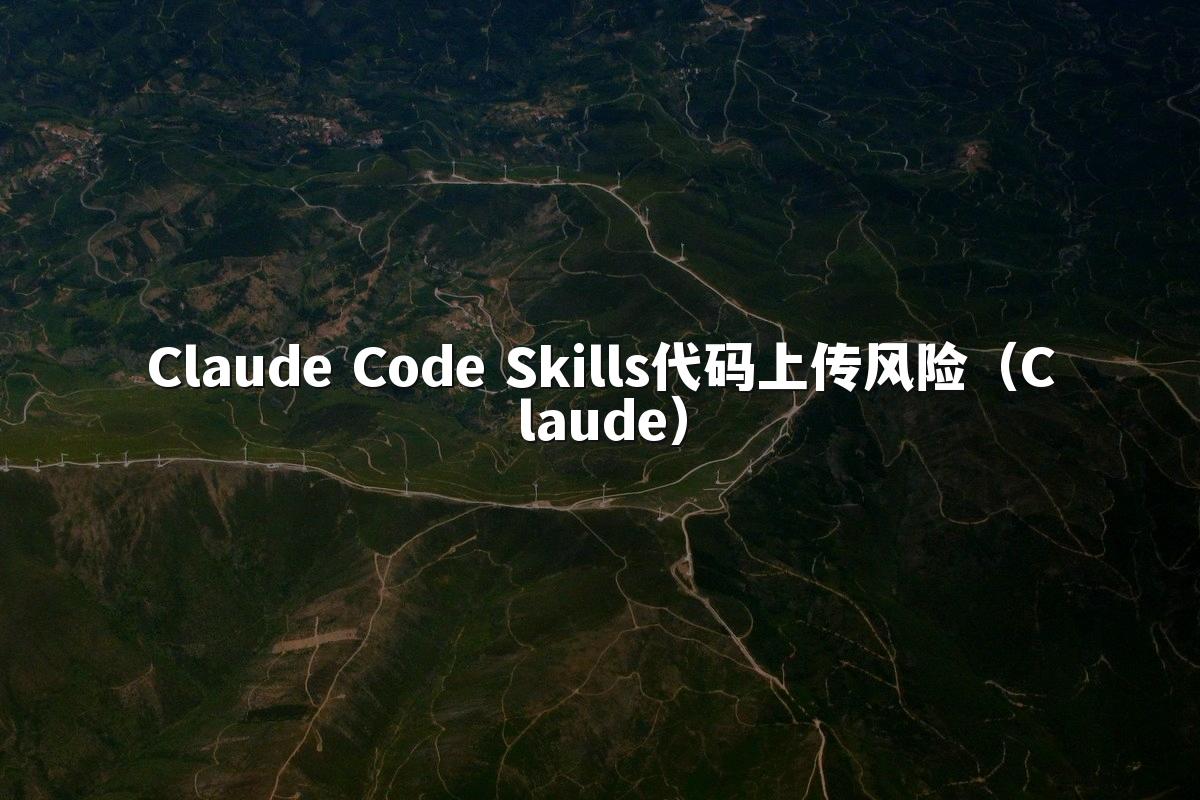 Claude Code Skills代码上传风险（Claude）
