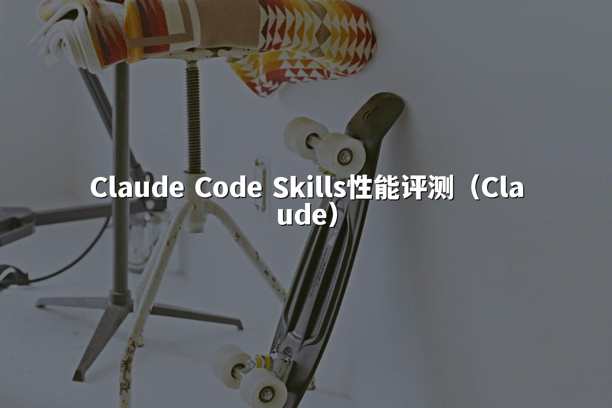 Claude Code Skills性能评测（Claude）