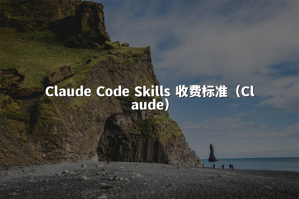 Claude Code Skills 收费标准（Claude）