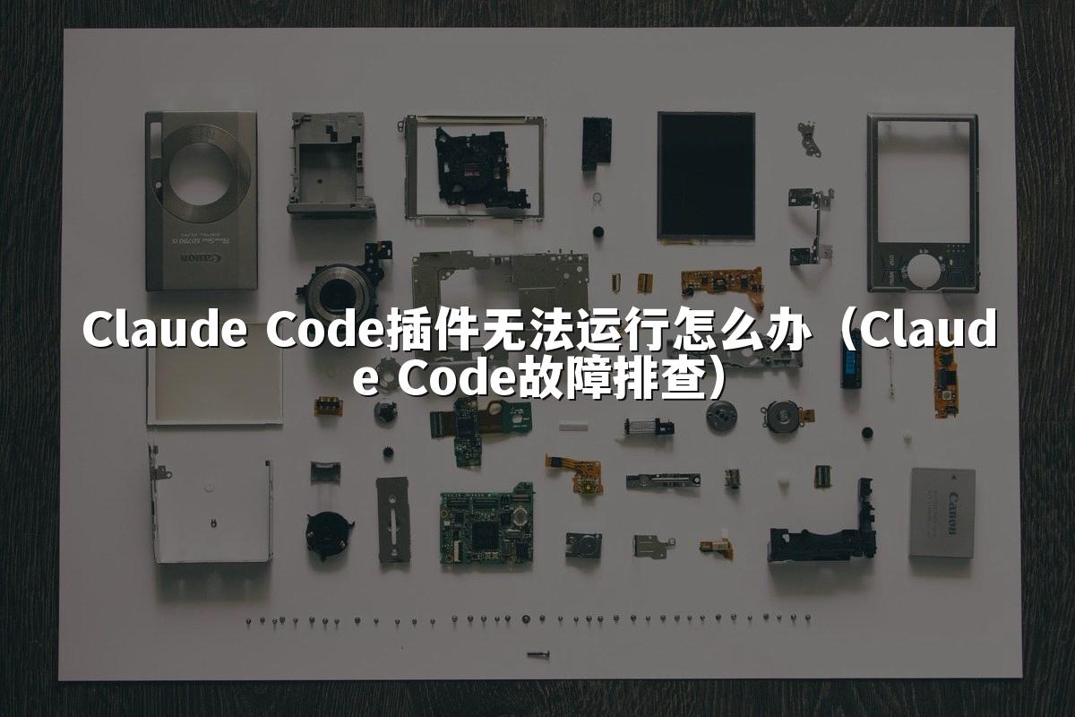 Claude Code插件无法运行怎么办（Claude Code故障排查）