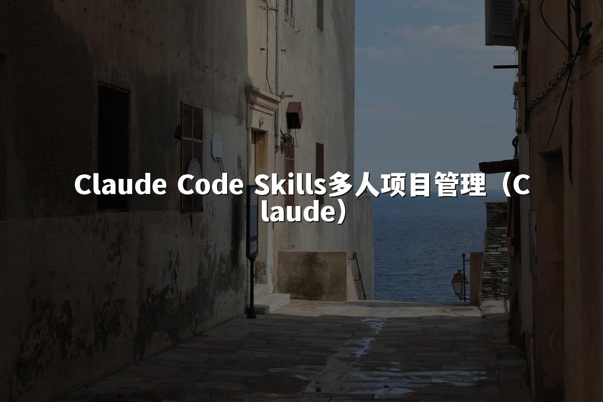 Claude Code Skills多人项目管理（Claude）